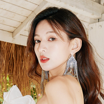 DOLLY High End Blue Diamond Earring-JUA