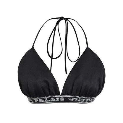 Le Palais Vintage Original Abstinence Babes Black Thick Satin Slim Fit Short Shirt Thin Cup Corset-DIDI