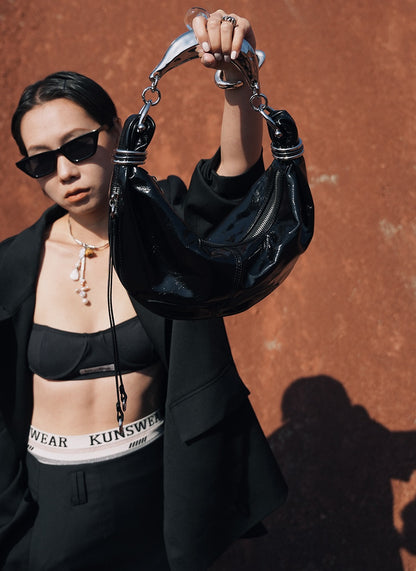 IUBALLET Leather Armpit Bag - ARMOR.