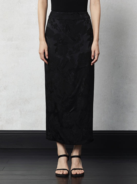 HECO Pleated Feminine Slit Long Skirt Summer - cors.