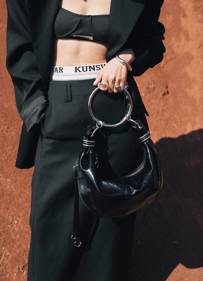 IUBALLET Leather Armpit Bag - ARMOR.