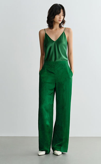 COMME MOI Lv Yan Designer Spring Women's Double-Breasted Suit &Suspender - AUTUMN.