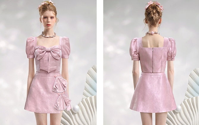 CHECOCRE Stubble French Romantic Celebrity Temperament Suit Skirt - ABRUPT.