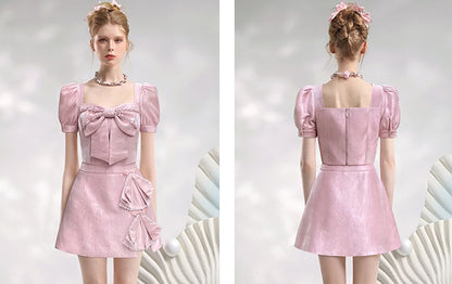 CHECOCRE Stubble French Romantic Celebrity Temperament Suit Skirt - ABRUPT.