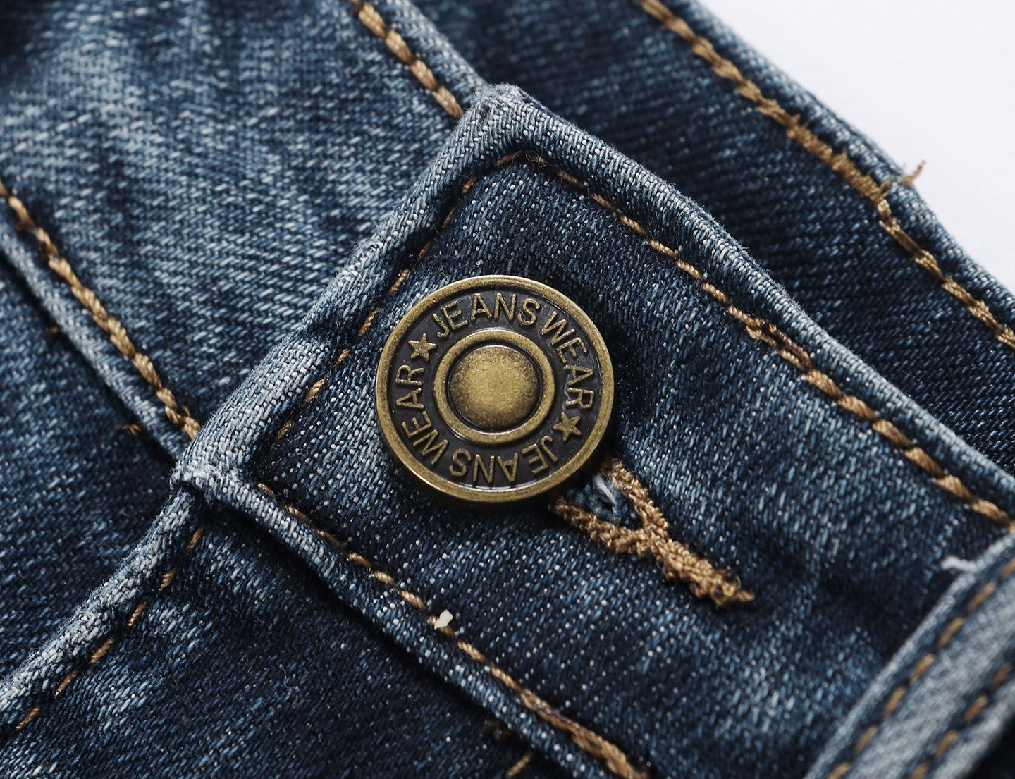 WANGXO | Denim High-Waisted Slim Anti-Ride Culottes Skirt-SERAPHINA.