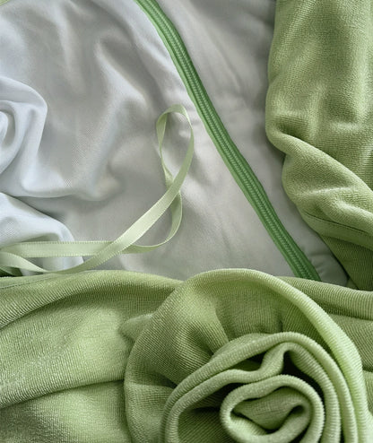 DOLLY Luxury French Style Off Shoulder Short Sleeve Hip Wrap Dinner Dress-ANTHEA