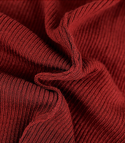 HECO Chinese style U-neck nail bead shoulder wrap small fly sleeve top - ROSE.