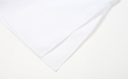 ZHUCHONGYUN White Chinese Buckle Stand Collar Sleeveless Shirt-GINTOKI.