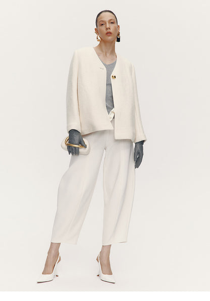 ATELIER MISS LU [After the Drama] New Artistic Scimitar Silhouette Pants - GRAT.
