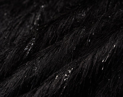 COMME MOI Lu Yan designer's new women's tassel fine shin straight camisole bandeau Top - LOVE.