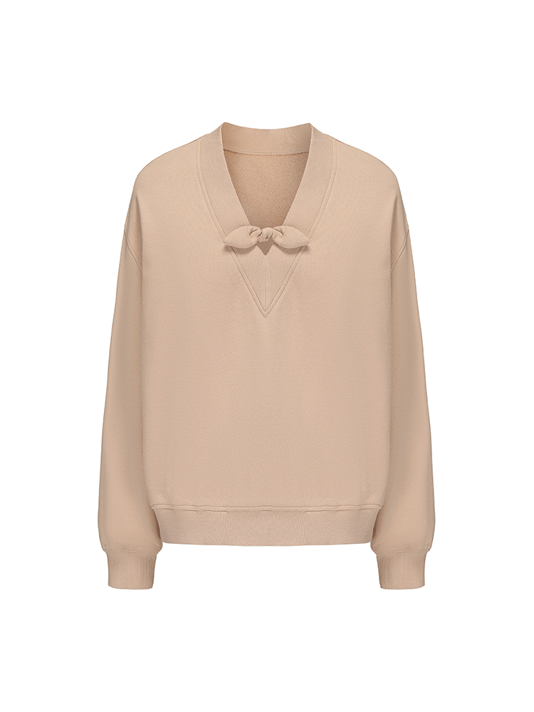 ATELIER MISS LU Rabbit Ears Design Silhouette Sweatshirt - LEWIS.