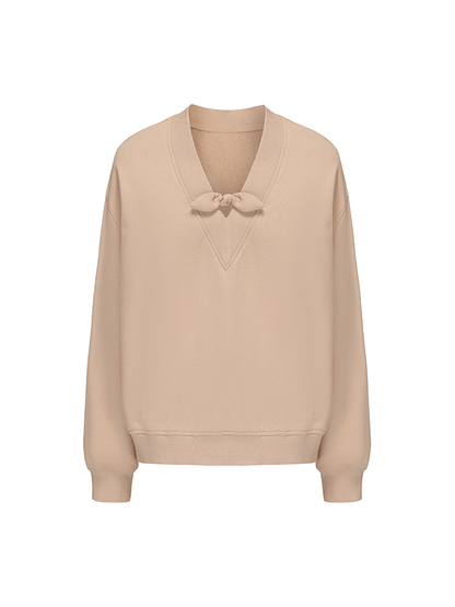 ATELIER MISS LU Rabbit Ears Design Silhouette Sweatshirt - LEWIS.