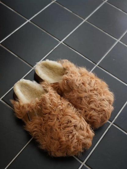 B-FEI autumn and winter flat toe slip-ons shoes-EARL.