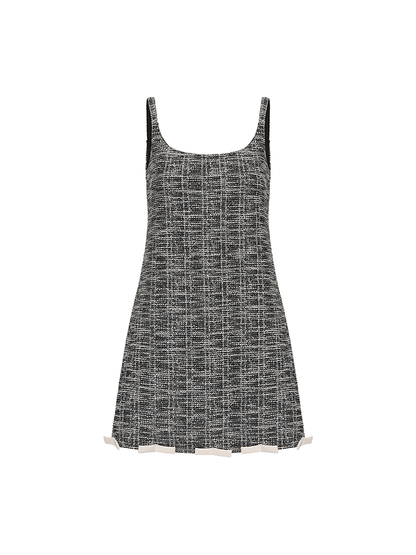 ATELIER MISS LU Bow Stitching Slip Dress - SAMUEL.