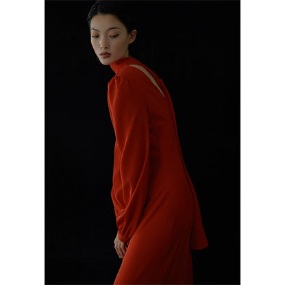 GOUDIN high-quality texture light elegant evening dress-MIC.