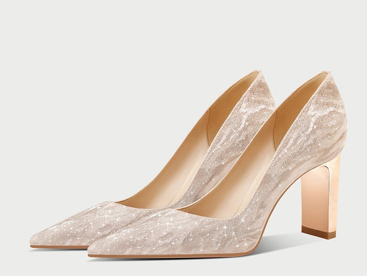 PJJUU Xiuhe thick high heels - LILY.