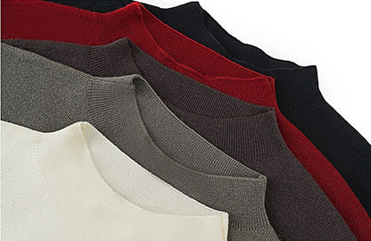 HECO Waist Side Buckle Stand Collar Knitted Short Sleeve Top- BLOOD.