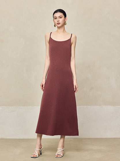 HECO Tencel Knit Soft Slip Dress - ADONIA.