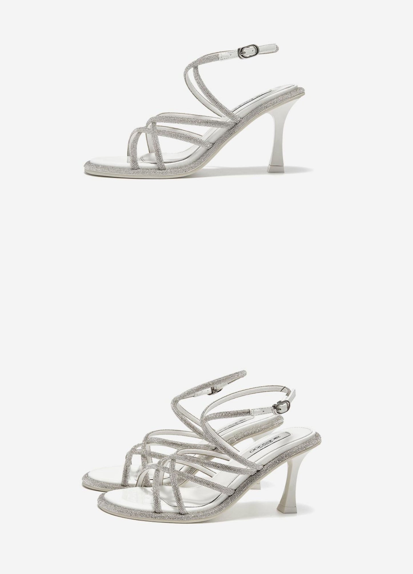 SHOESZOOO Summer Wear Open Toe Stiletto Sandal Heels - TOAST.