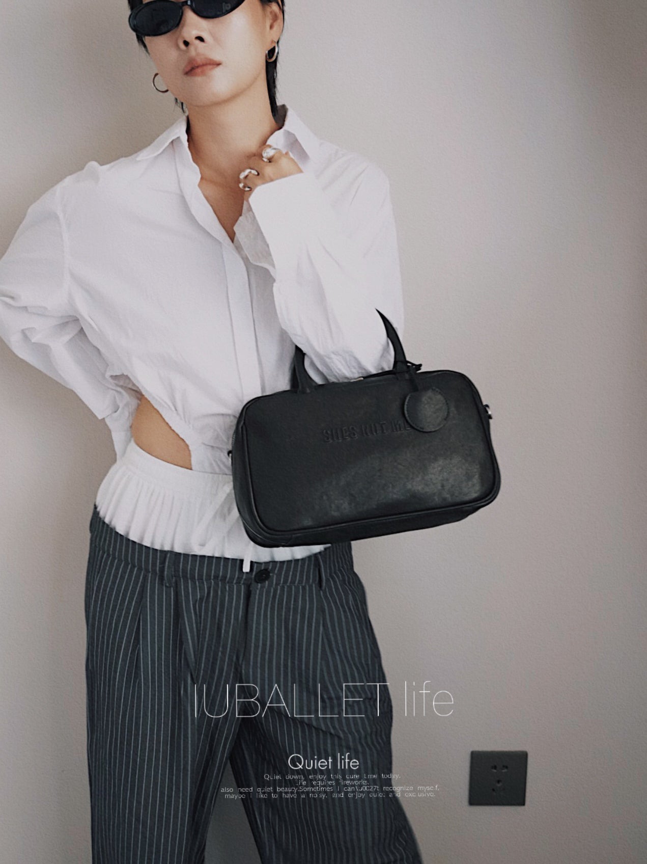 IUBALLET Vegetable-Tanned Leather Vintage Handbag - EARTH.