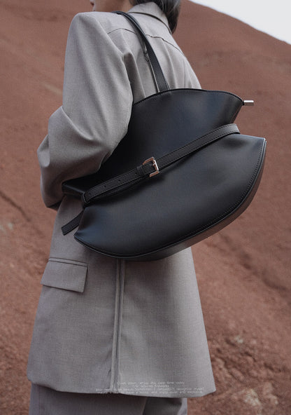 IUBALLET Sleek Shoulder Leather Bag- RUSH.