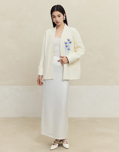 HECO Handmade Bead T-shirt Top Skirt Set - sins.