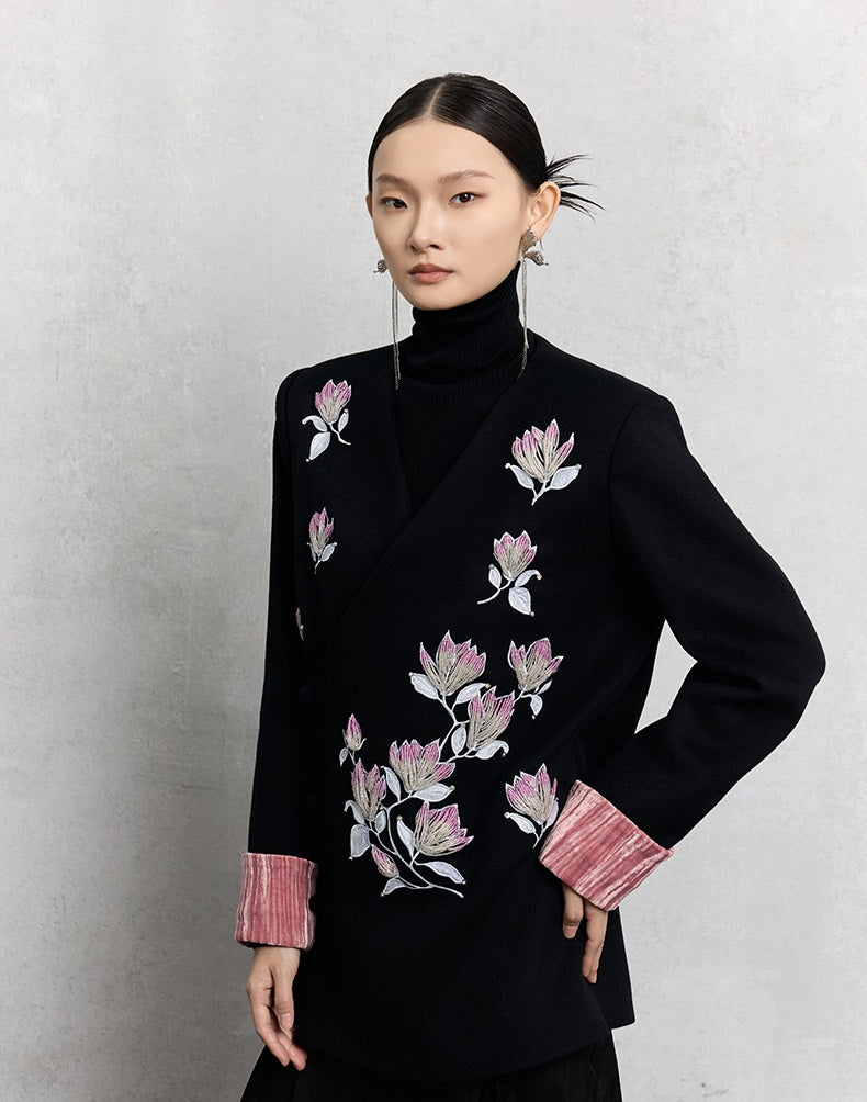 HECO Plain Base Layer Top High Neck black white red apricot Long Sleeve Knit Sweater - nice.