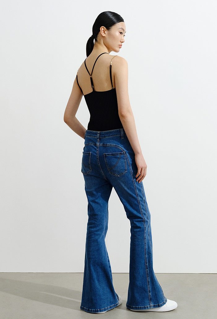 COMME MOI  Women's Double Camisole Knitted Vest - GENESIS.