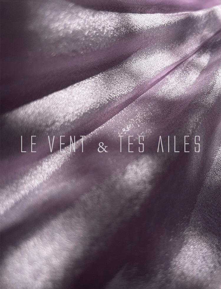 LE VENT&TES AILES French romantic luxury full midi summer skirt -RINA