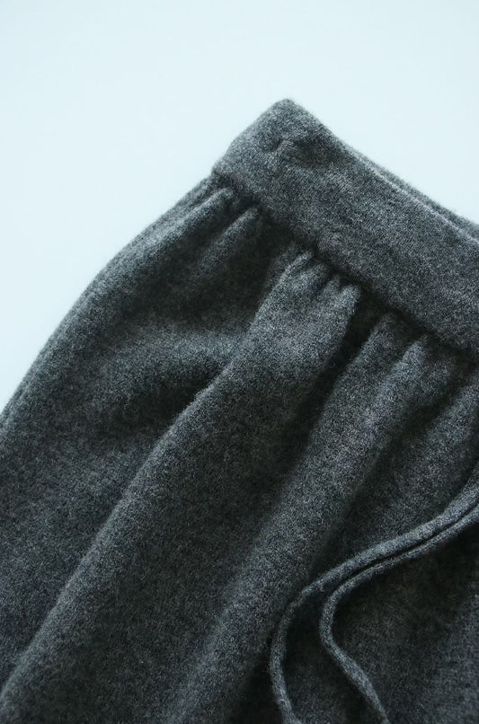 PIAOIN WOOL CORSET BLOOMERS THIN KNITTED CASUAL PANTS WOMEN'S- HART