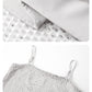 Gorgeous Vintage Luxury Gray Silver Bead Embroidered Slip Dress - Portia