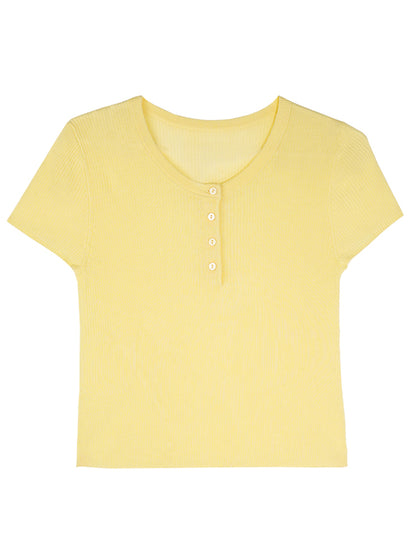 HECO Chinese Versatile Breathable Shoulder Short Sleeve T-Shirt - CEAS.