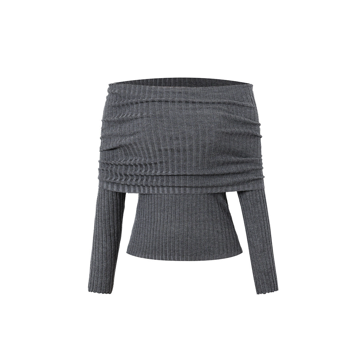 SUN YUER Knitted off-shoulder top and high-end skirt set - GENEVA