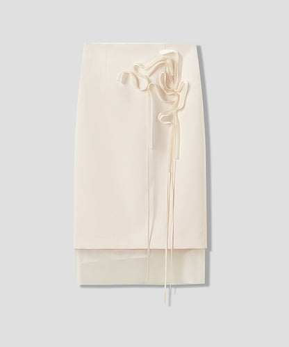 COMME MOI summer  women's fashion patchwork flower skirt - SHALOM.