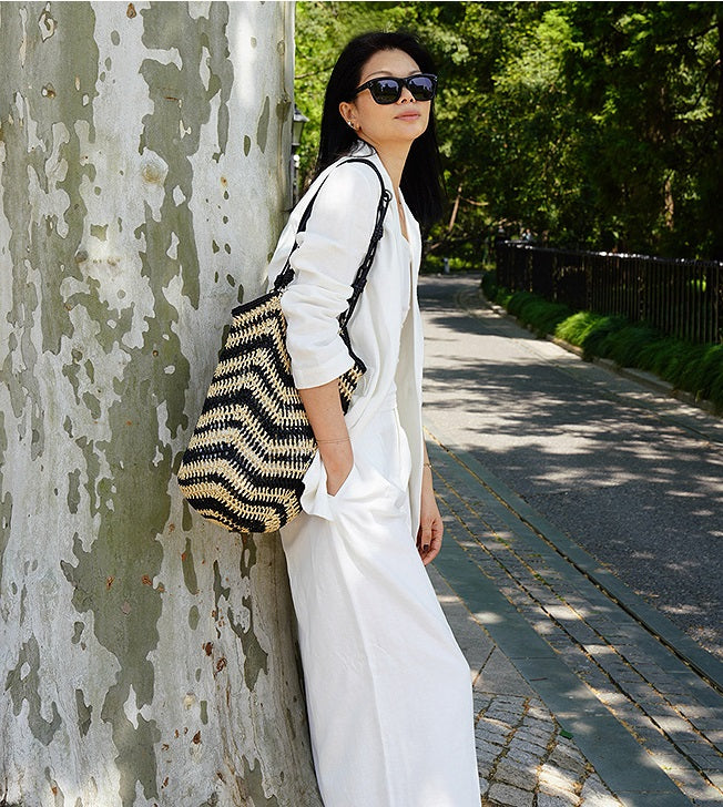 COMME MOI White Commuter Linen Notched Lapel Suit - MESSIAH.