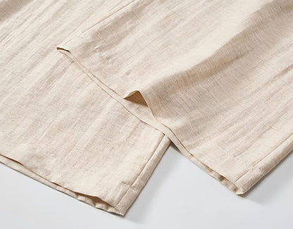 COMME MOI Summer Pleated Elasticated Wide-leg Pants - MOSES.