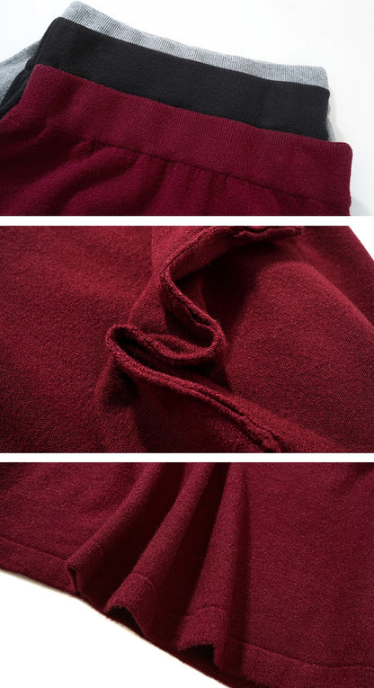 HECO Solid Color Versatile High-waisted Straight Skirt - LIVING.