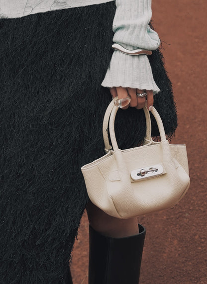 IUBALLET Leather Mini Bucket Bag - PEOPLE.