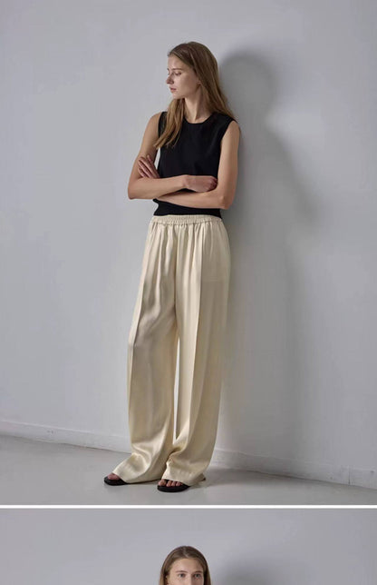 Nothing Written Vest Women's Slim Knitted Sleeveless Suspenders-LUCY.