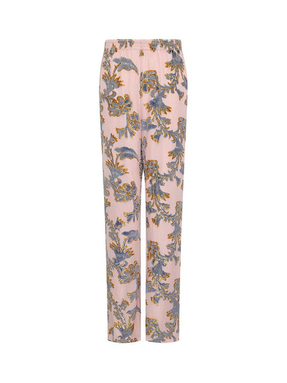 M essential Mackay designer velvet wide-hem slip dress Pants set - twe.