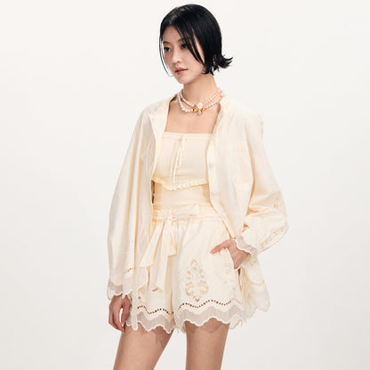 FAME Wavy Knitted Camisole - BRYCE