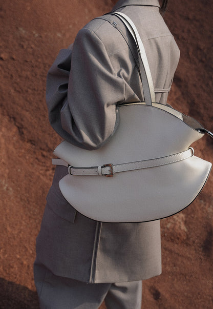 IUBALLET Sleek Shoulder Leather Bag- RUSH.