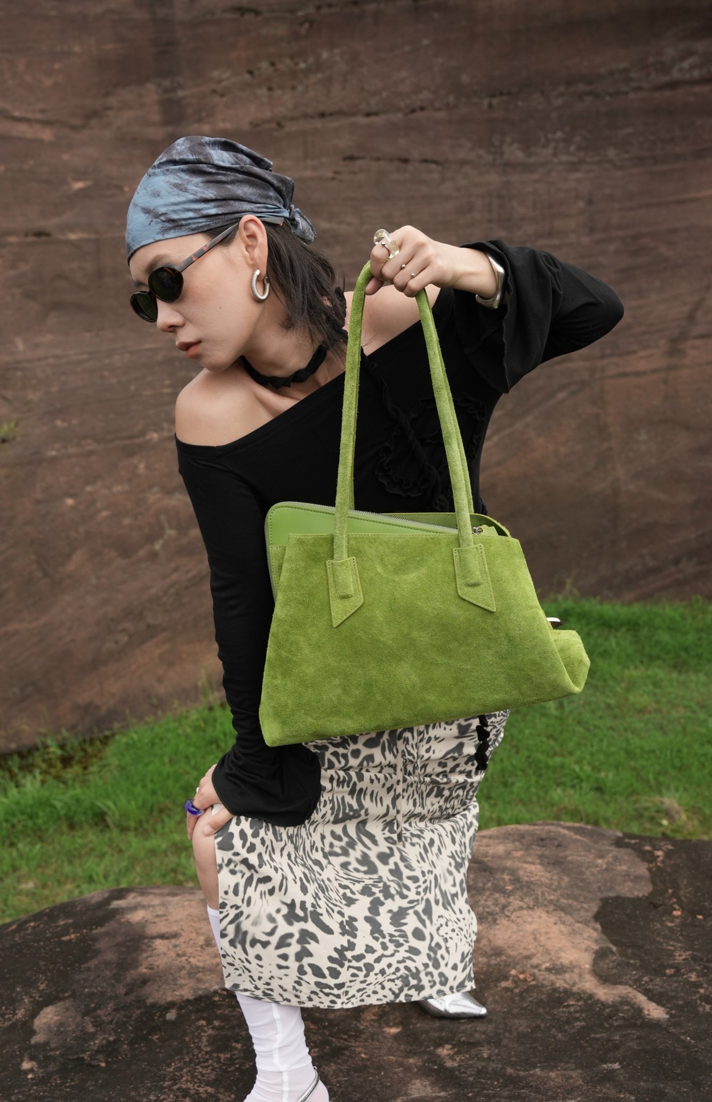 IUBALLET Free Growth: New large-capacity tote leather shoulder bag - MUSIC.