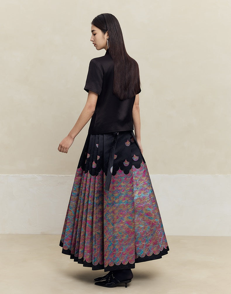 HECO Draped Acetate Short Sleeve T-Shirt Top Women - ministry.