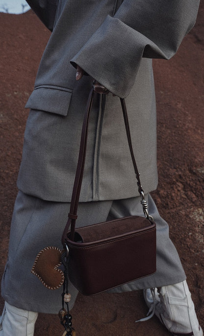 IUBALLET Retro Small Leather Box Bag - SWADE.