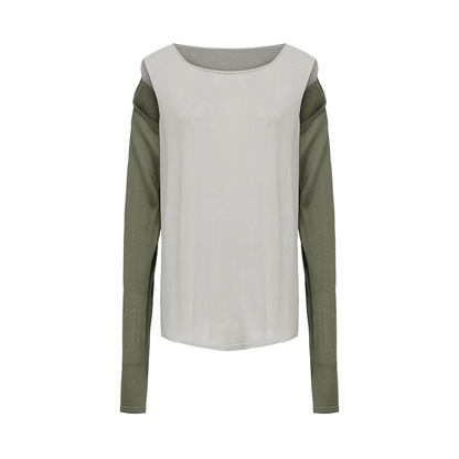 ATELIER MISS LU Two-Piece Off-the-Shoulder Knit Top - JASON