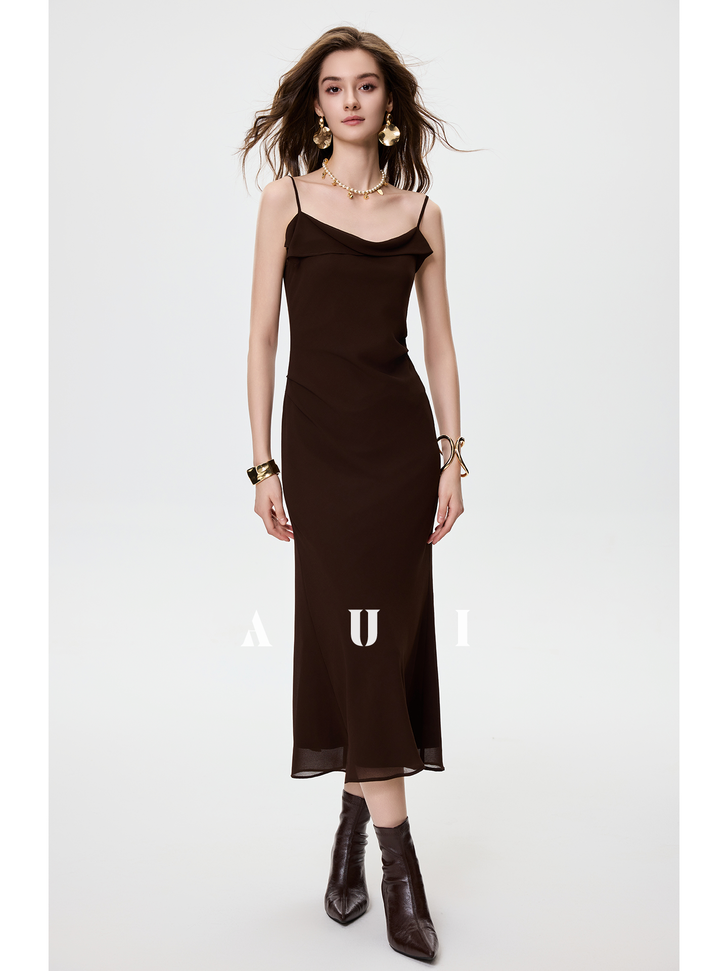 AUI Waist Mermaid Dress - CROW.