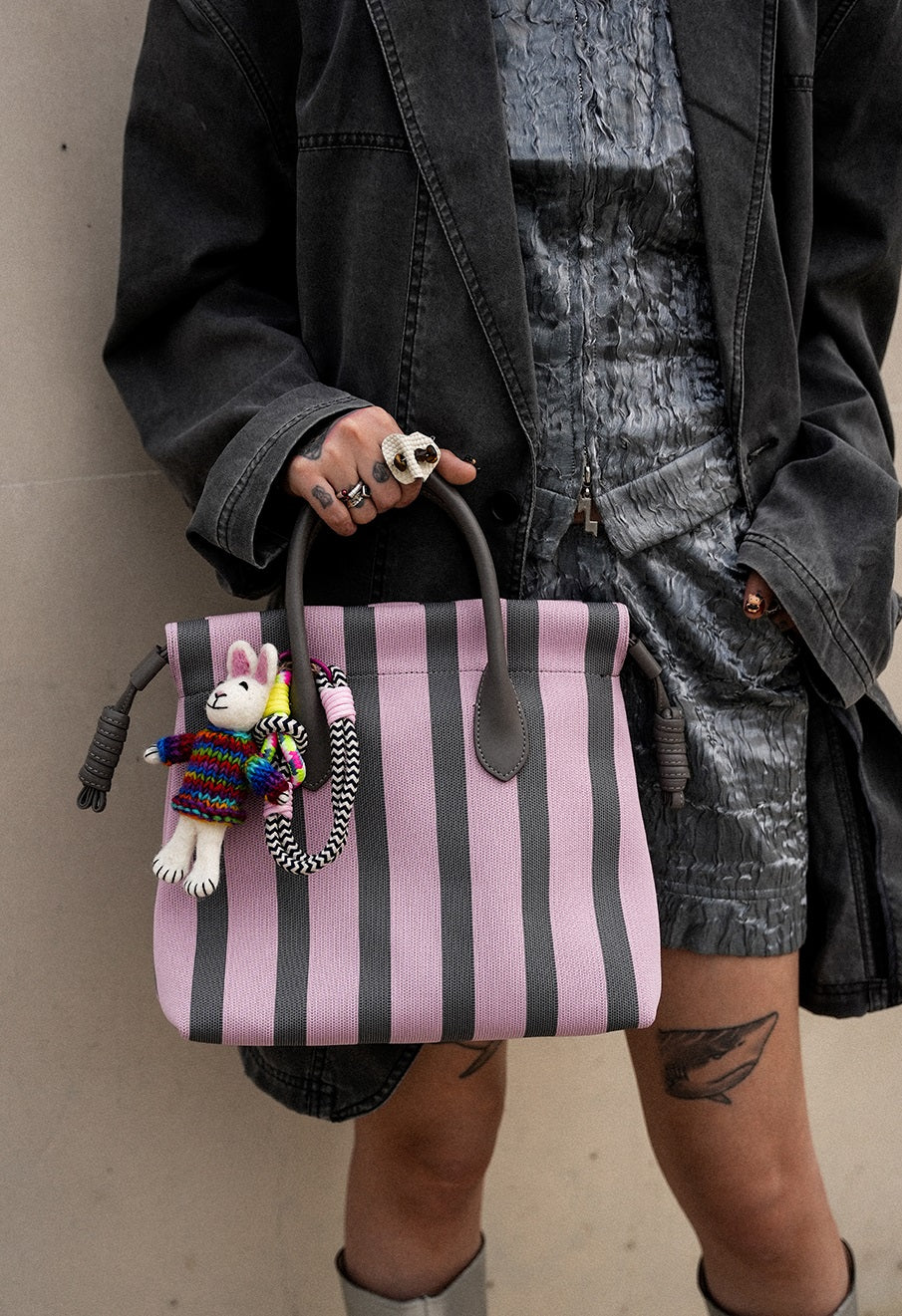 IUBALLET Large Capacity Pink Tote Bag - VERSION.