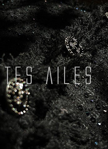 LE VENT&TES AILES High-end Luxury Heavy Work sequin Tweed Jacket Skirt Suit-FINN