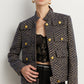 Fall autumn Luxury Old Money Style Vintage Braided Tweed Coat - Oniki